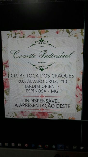 Minha  lembrancinha e meus  convites ? - 3
