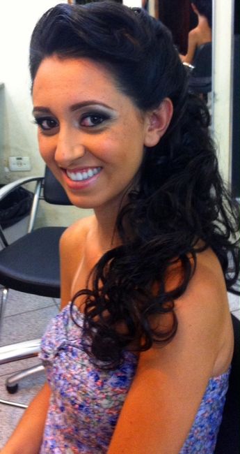Penteados semi-presos - 2