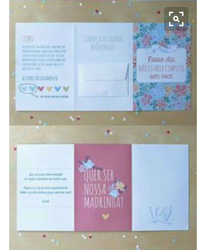 Convite para padrinhos - 4
