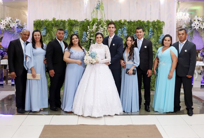 Foto dos padrinhos, demoseilles, pajens e daminhas 🌷💖 7
