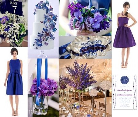 azul branco roxo