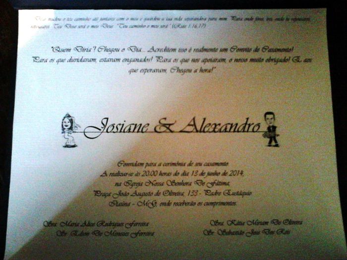 Meu Convite de Casamento