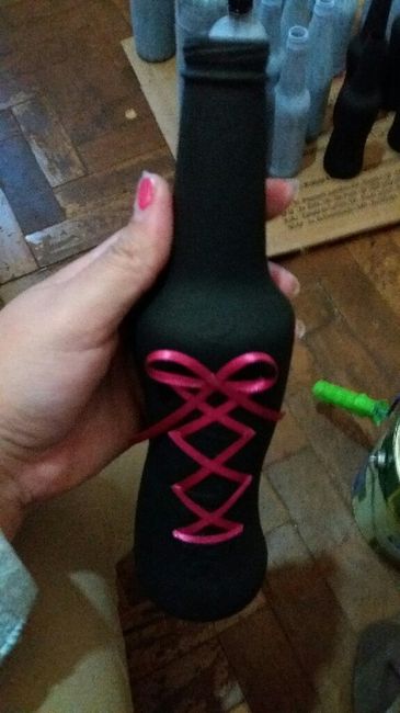 Mais garrafas pro chá de lingerie!! - 10