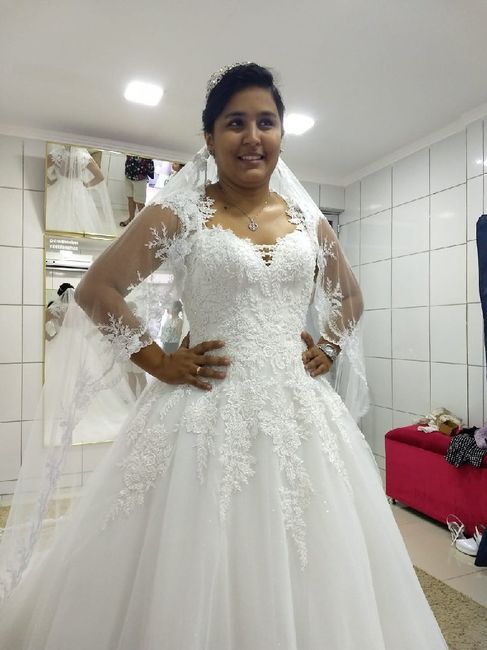 Depois de tanta procura achei meu vestido de noiva! - 1