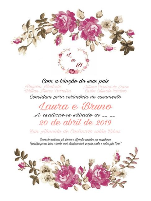 Convite de casamento, contratar ou Diy???? - 1