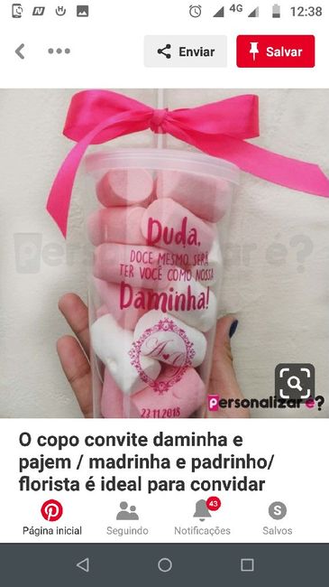 Convite padrinho e pagens 6