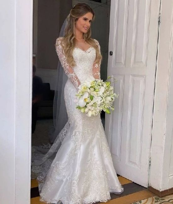Insegurança com o vestido e cabelo 1
