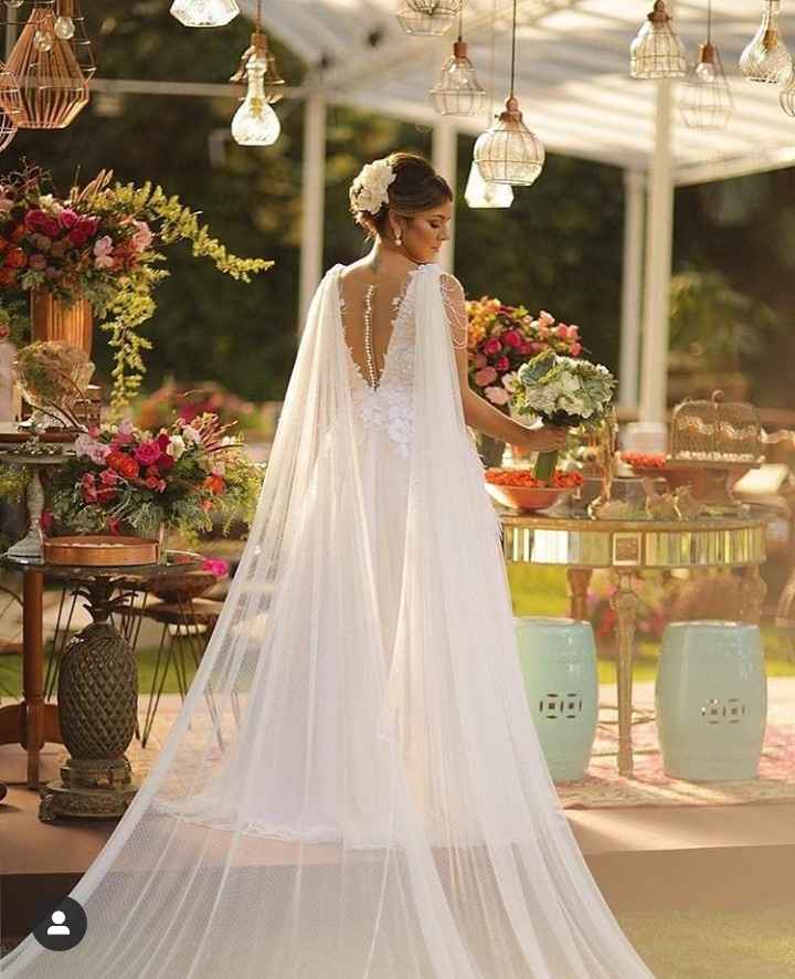 Vestido com capa Dúvida - 1