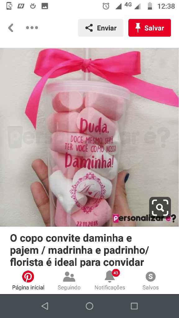 Convite padrinho e pagens - 2