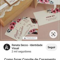 Convite para padrinhos - 1