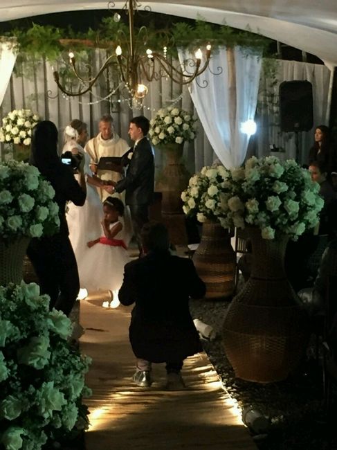 Casamento ao ar livre ( fotos do meu) - 7