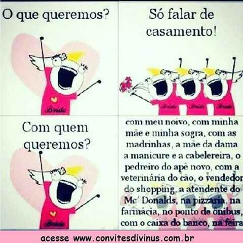 Eu estou assim e vocês? 