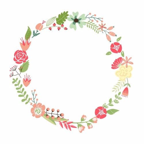Downloads: monograma floral ( fundo transparente)