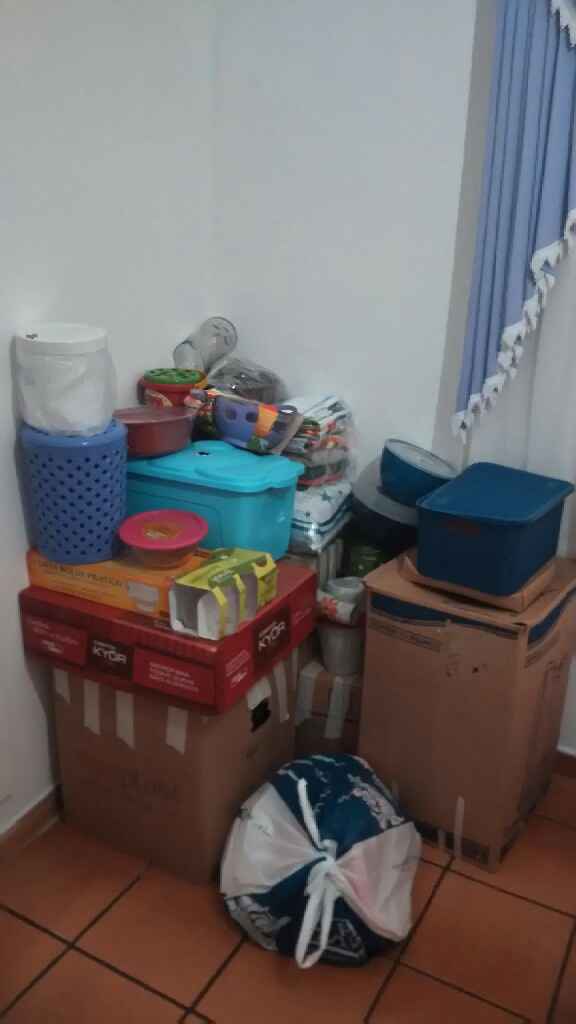  Bagunça = quarto de noiva - 1