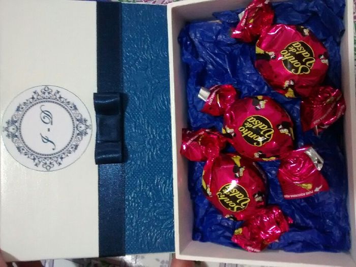 Convite de padrinhos - caixinhas diy prontas - 1