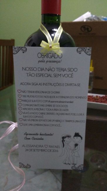 Tag chinelo e guia de mesa convidados - 2