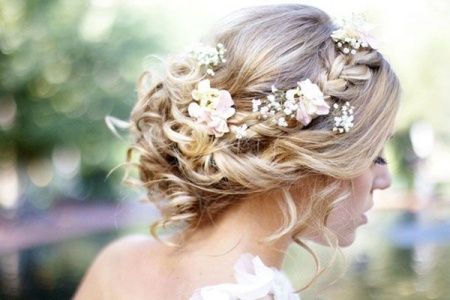 Penteado da noivinha - 1