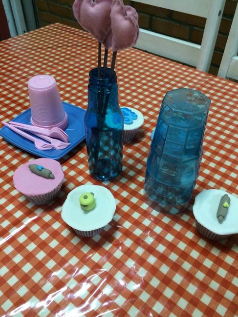 Decoração das mesas
