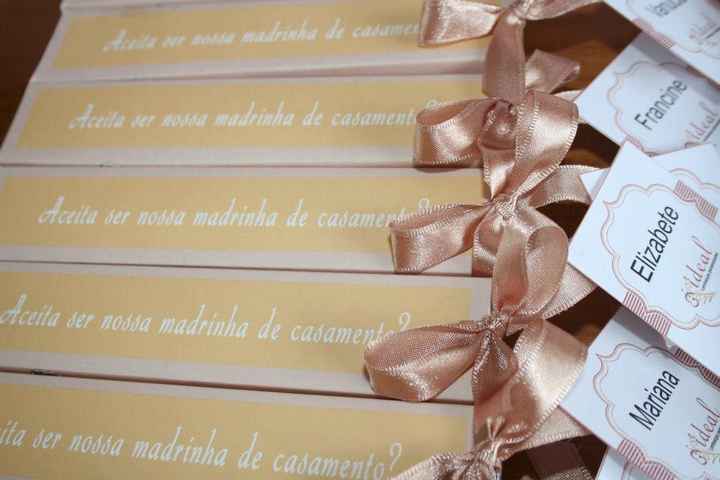 Convites para Madrinhas