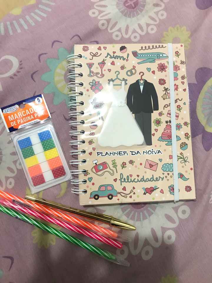 Planner de noiva/ Noivinha organizada - 1