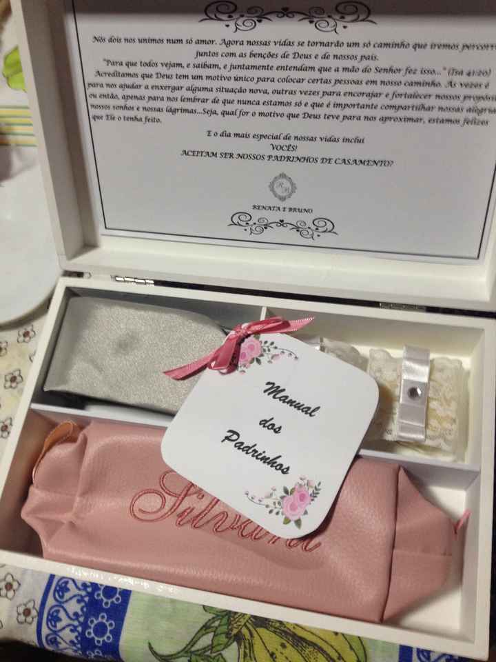 Prontos para a entrega #padrinhos - 2