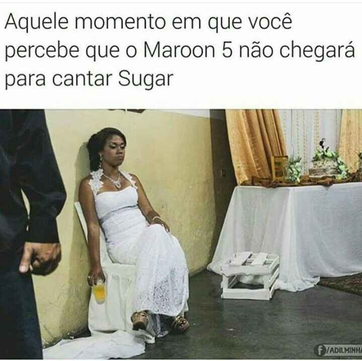 Sonho de um cantor/banda no meu casamento! - 1