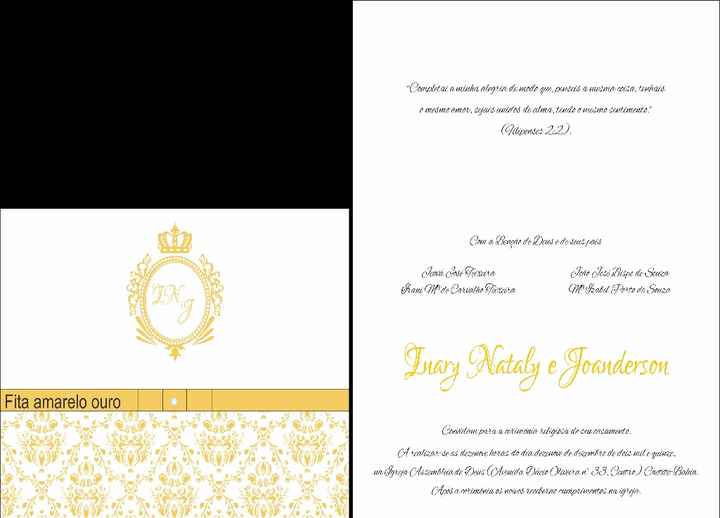 CONVITE DE CASAMENTO