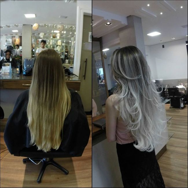 cabelo 3 Antes e Depois