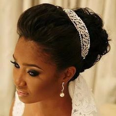 Para fechar... Penteado com cabelos presos