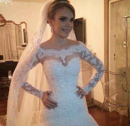 Vestido civil ou cerimônia mini  wedding  - 1