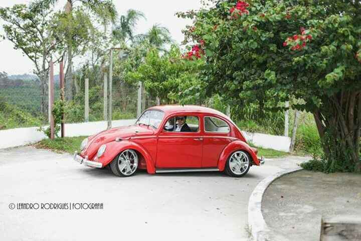 Vou entrar de..... fusca vermelho *.* - 2