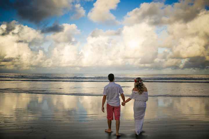 Meu ensaio pré wedding na praia ❤️ - 6