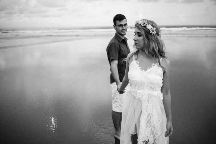 Meu ensaio pré wedding na praia ❤️ - 14