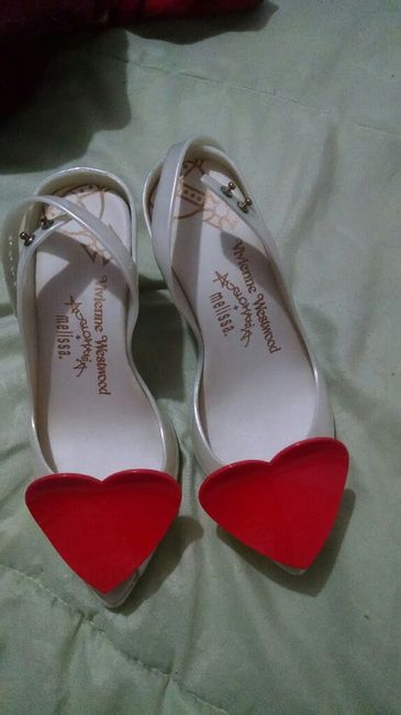 Um dos meus sapatos, melissa! - 2