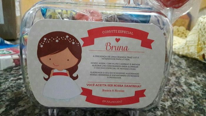 Meu convite daminhas e pajens! super criativo, vem ver! - 4