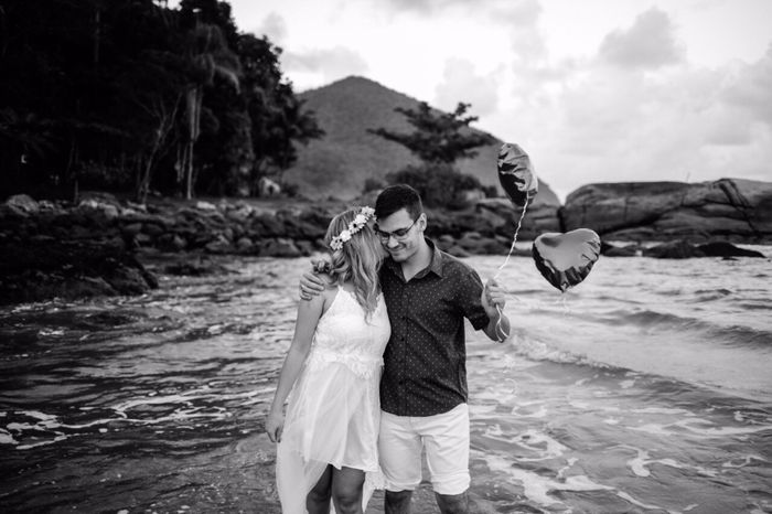 Meu ensaio pré wedding na praia ❤️ - 8