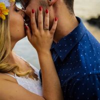 Meu ensaio pré wedding na praia ❤️ - 3