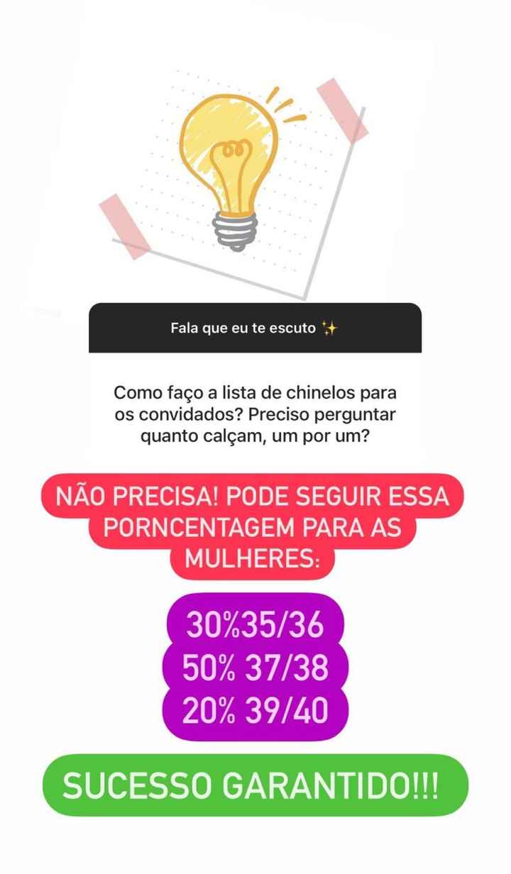 Chinelos - Como escolher os números? - 1