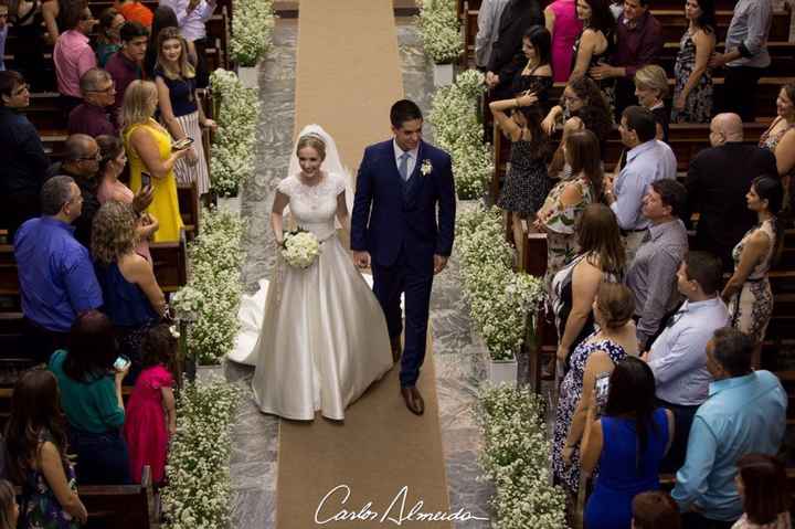 Enfim, casados!