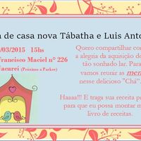 Chá de casa nova - 1