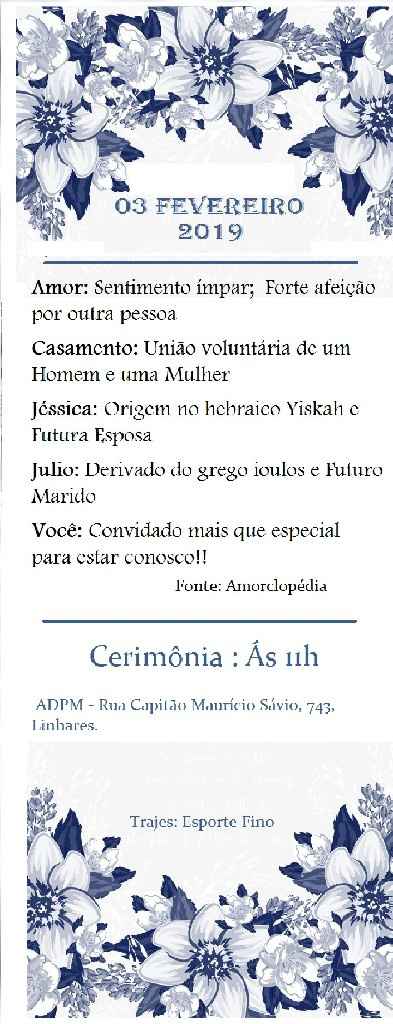 Meu Convite #vemver - 2