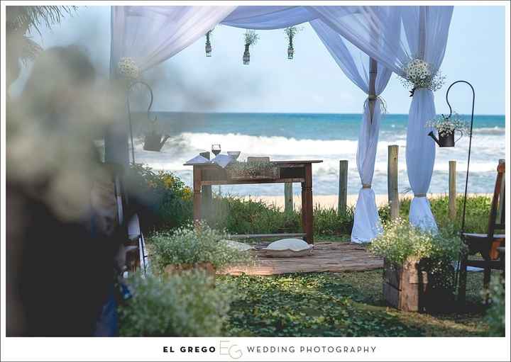 15- Decoração casamento na Praia