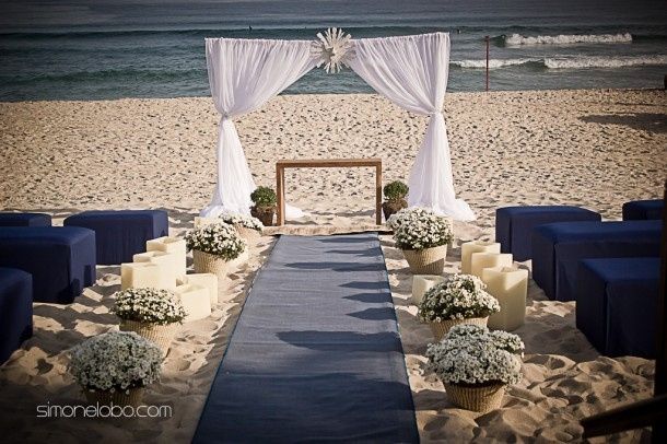 6- Decoração casamento na Praia