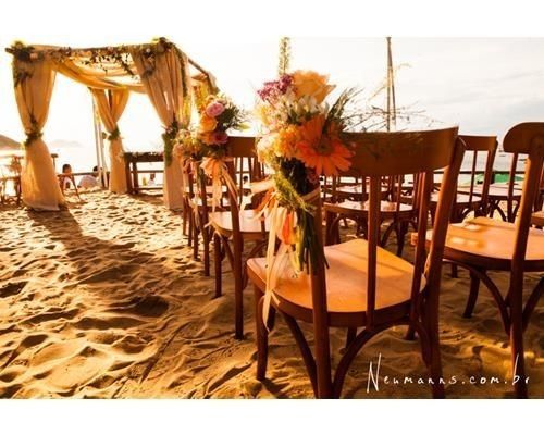 7- Decoração casamento na Praia