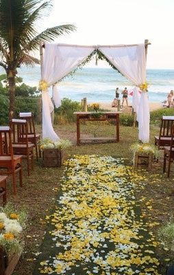 10- Decoração casamento na Praia