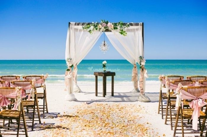 15- Decoração casamento na Praia