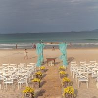 12- Decoração casamento na Praia