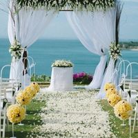 13- Decoração casamento na Praia