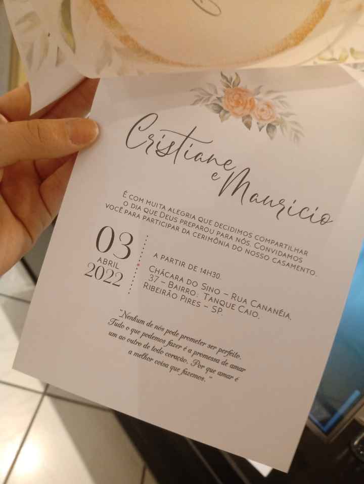 Convites prontos ❤️ - 3