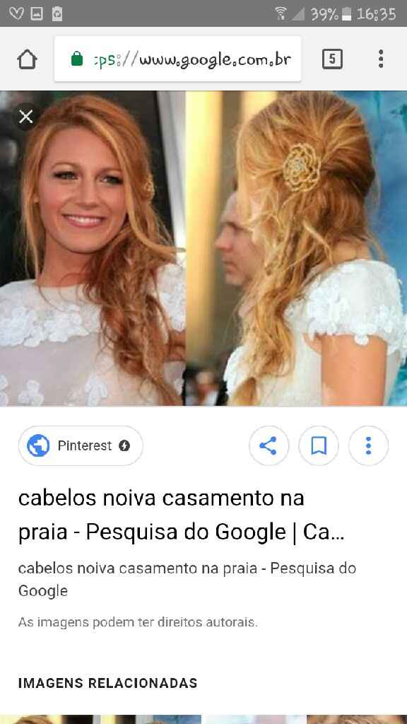 Qual será o tipo do penteado? - 1